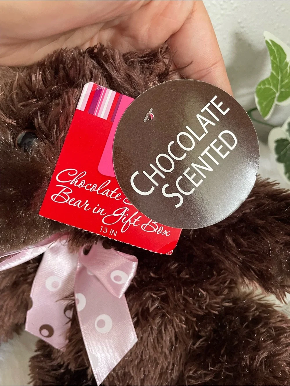 Dan Dee Collector’s Choice Chocolate Scented Teddy Bear 13”